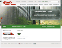 Tablet Screenshot of generalsteeldrum.com